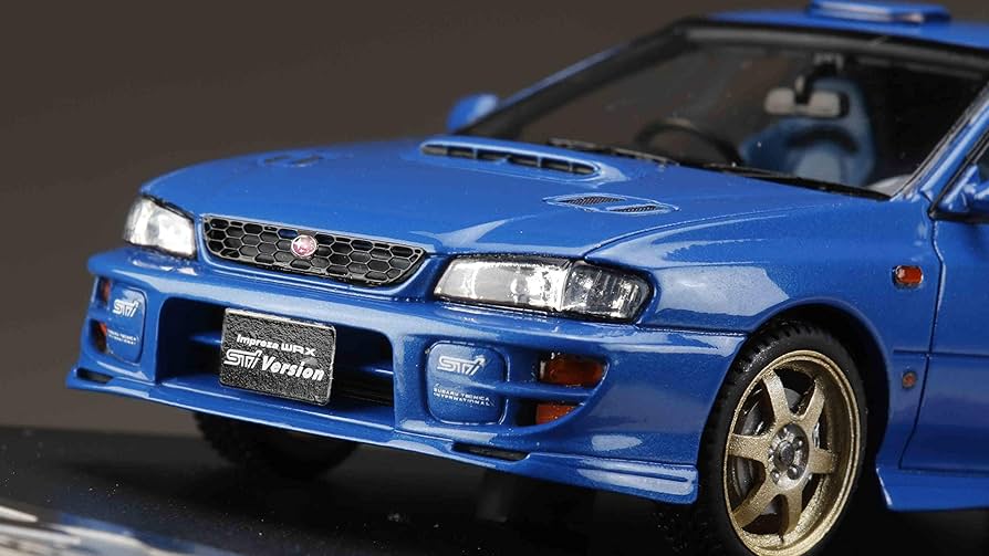 CARNEL 1/43 スバル WRX STI Type RA-R Blue CARNEL 1/43 Subaru WRX STI Type RA-R (VAB) 2018 WR Blue
